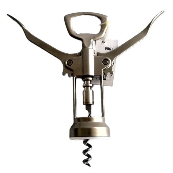 New Stainless Steel Wing Corkscrew Bottle Opener Tool - Picture 5 of 8
